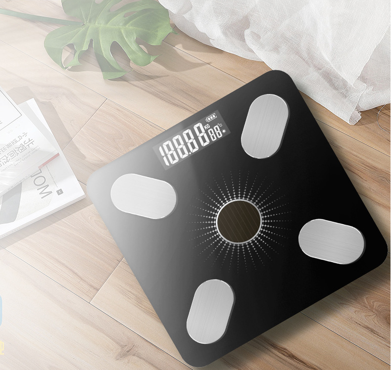 ABYON Bluetooth Smart Bathroom Scale for Body Weight Digital Body