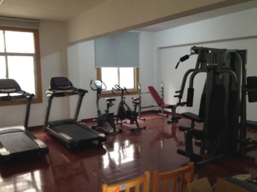 懷化(huà)市(shì)中鐵(tiě)培訓基地(dì)健身(shēn)房(fáng)