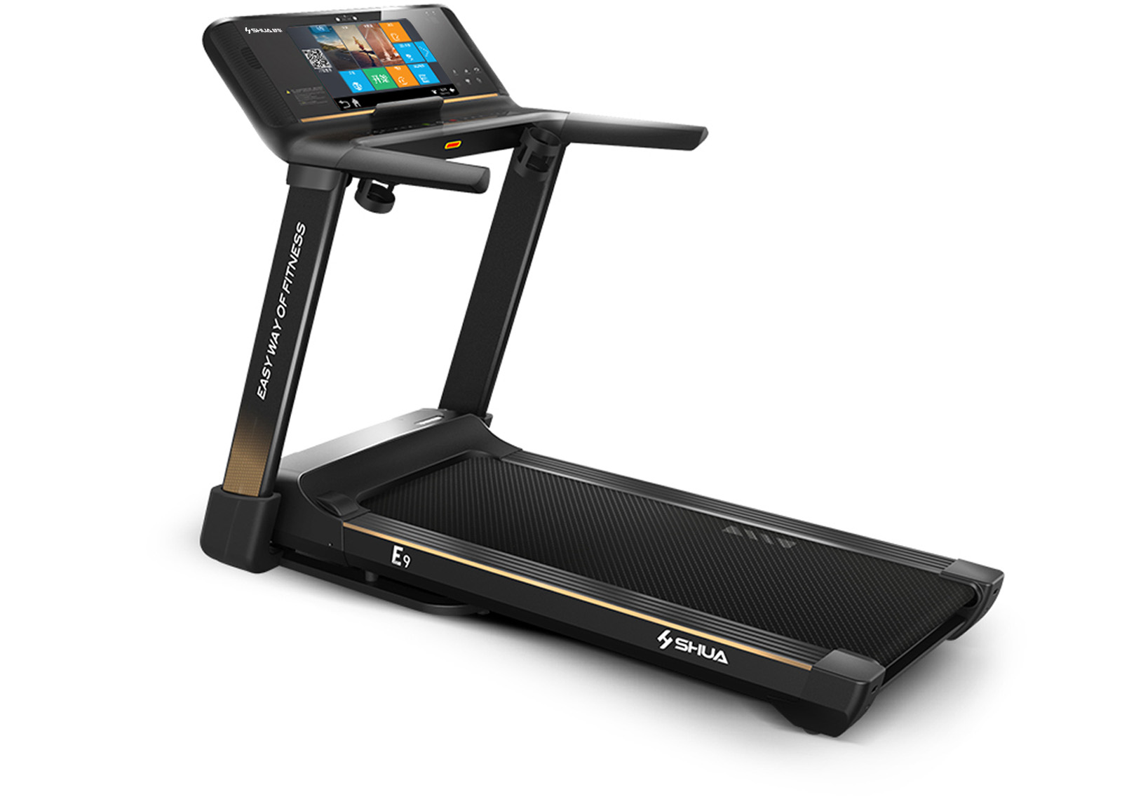 SH-T5100Ti-E9-智能(néng)語音(yīn)彩屏跑步機(jī)