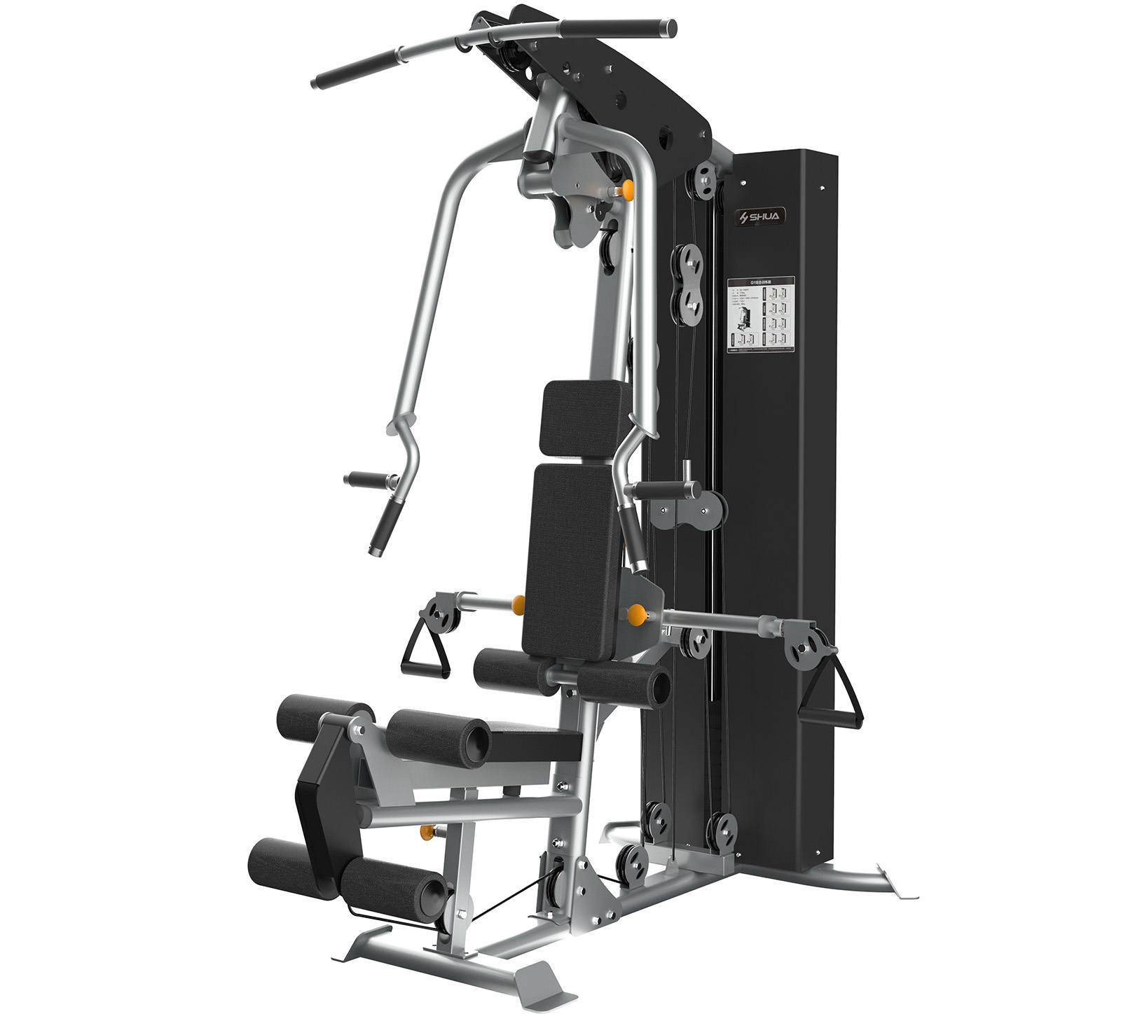 SH-G6501-高(gāo)端單人(rén)站(zhàn)綜合訓練器(qì)